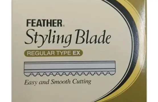 Asuer Cuchillas de Recambio Profesional Feather Styling Blade 10uds
